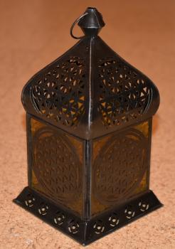 Orientalisches Licht Blume des Lebens Zink Antique L - 02